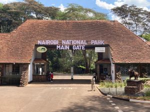 Nairobi National Park Main gate