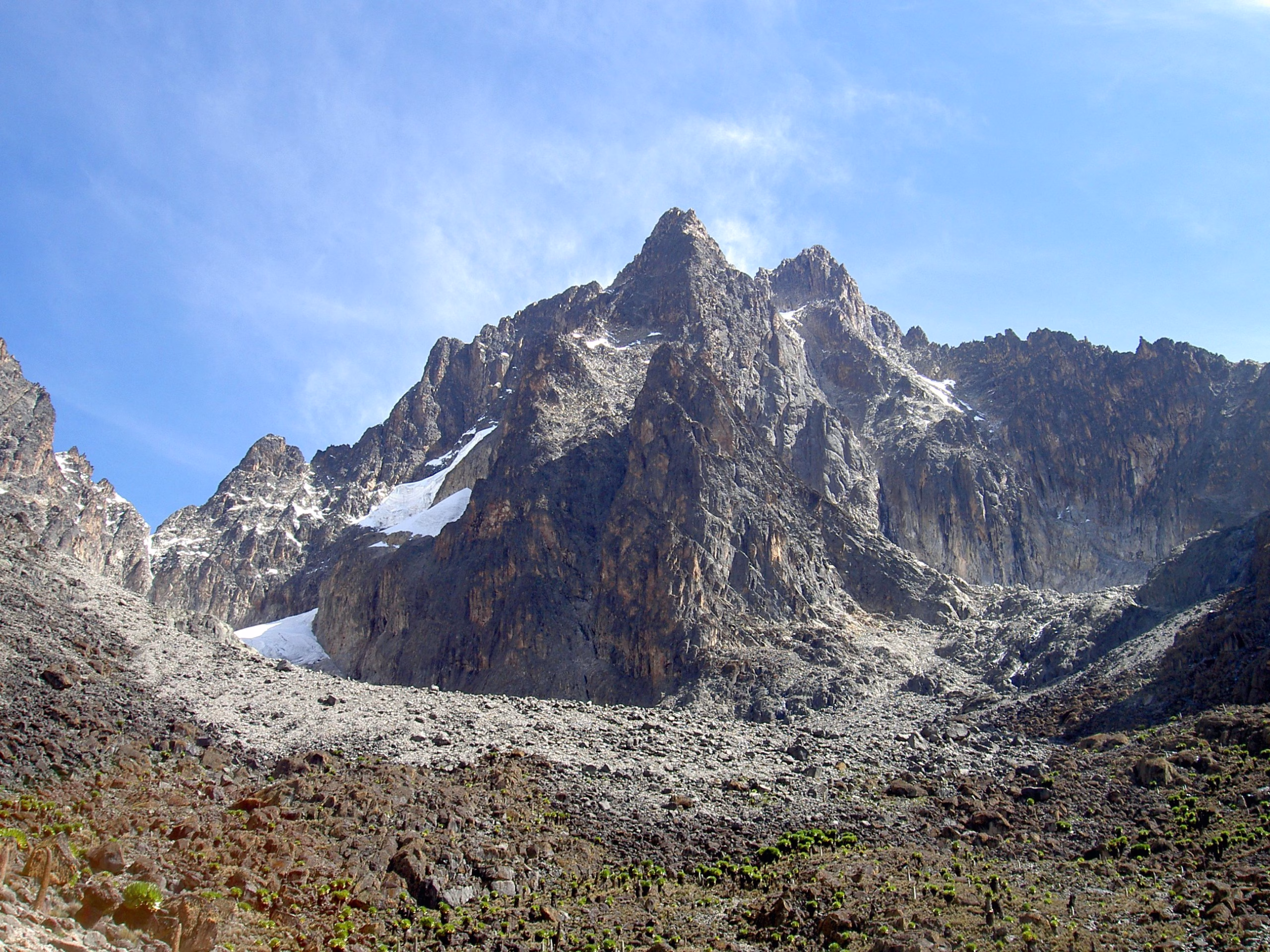 Batian and Nelion peaks