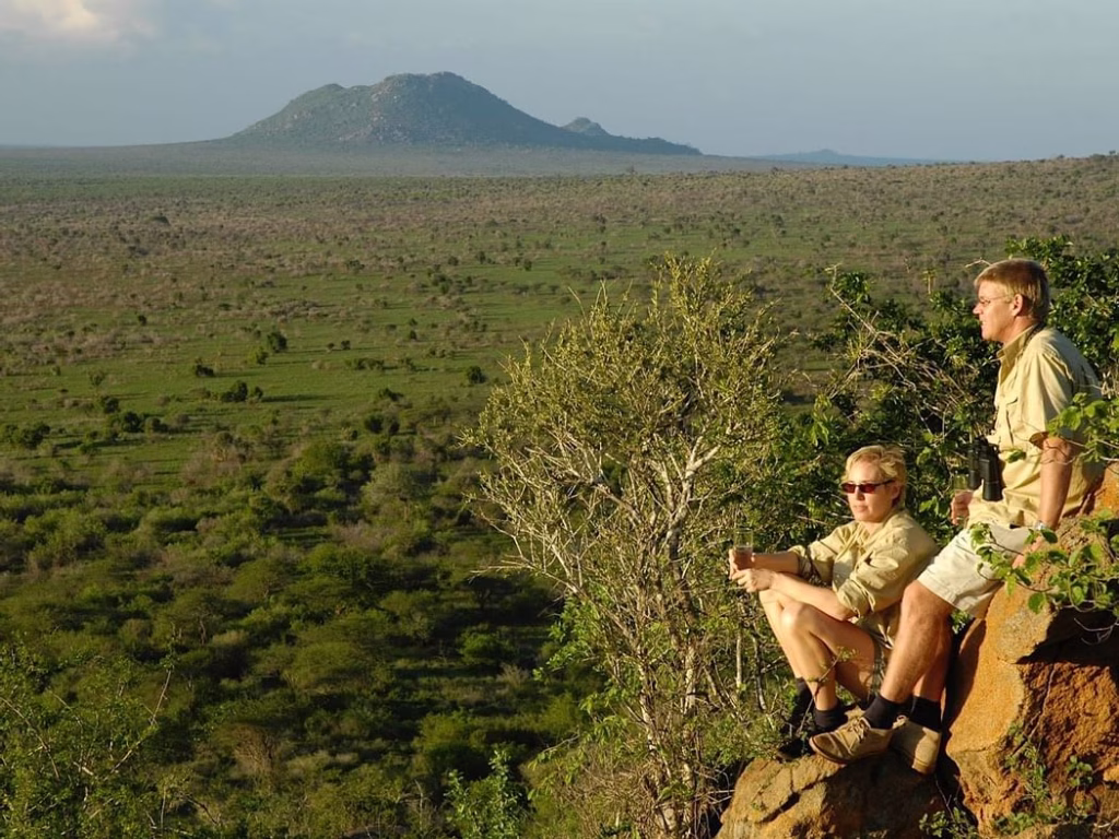 Roaring Rocks in Tsavo National Park